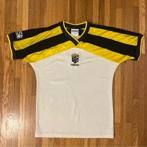 Vintage 90s Adidas 1996 Columbus Crew Soccer Jersey Medium MLS